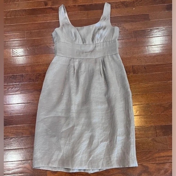 London Times shimmering champagne cocktail dress size 6 - Picture 3 of 9